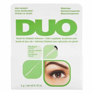 DUO Brush-On Lash Adhesive with Vitamins A Clear 5g