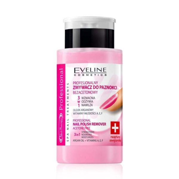 Eveline Cosmetics 3in1 Nail Polish Remover 190ml