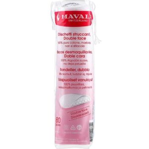 Mavala Makeup Remover Round Cotton Pads 80 Pcs