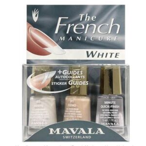 Mavala Natural White Manicure Set