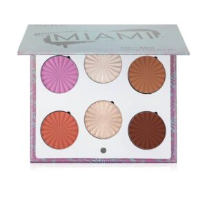 Mini Mix Face Palette - Bienvenidos A Miami - 6 Shades