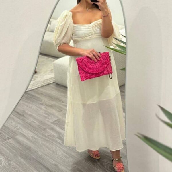 Long Dress White Color